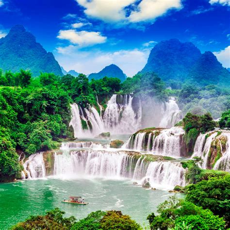 Chinese Waterfall Wall Art | Photography