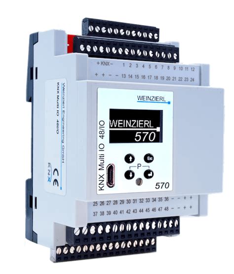 KNX TP Multi IO 570 (48I/O) - Weinzierl Engineering GmbH