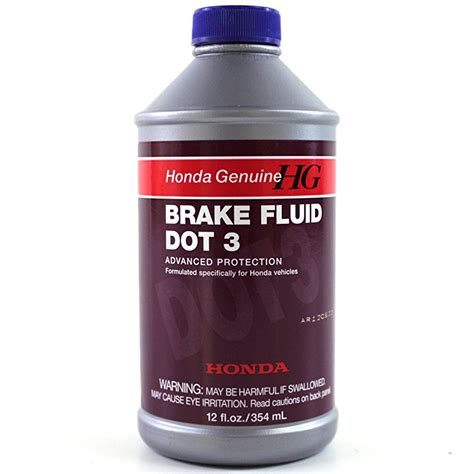 Honda Genuine Dot 3 Brake Fluid | SCL