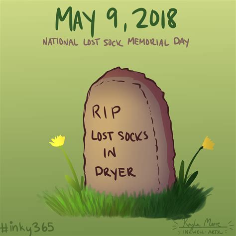 Happy National Lost Sock Memorial Day! | Memorial day, Lost socks, Memories