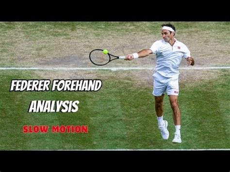 Roger Federer Forehand Slow Motion [ Analysis ] : r/10s