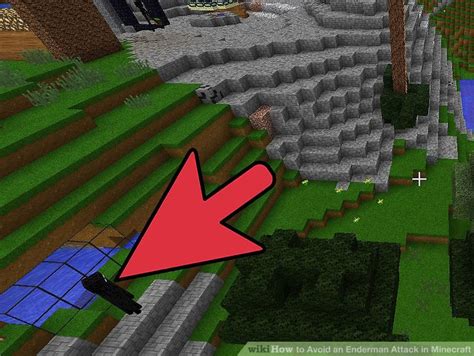 How to Avoid an Enderman Attack in Minecraft: 3 Steps