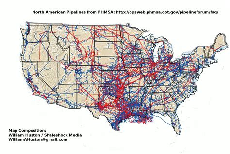 BillHustonBlog: Maps of US gas transmission pipelines and accidents