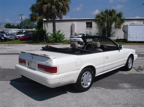 1991 Infiniti M30 Convertible Specifications, Pictures, Prices