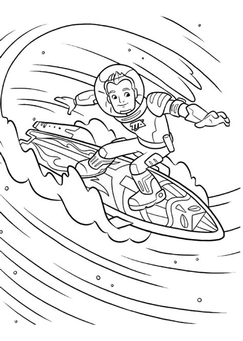 Miles from Tomorrowland Coloring Pages