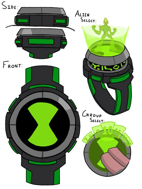 Printable ben 10 omnitrix template - waybxe