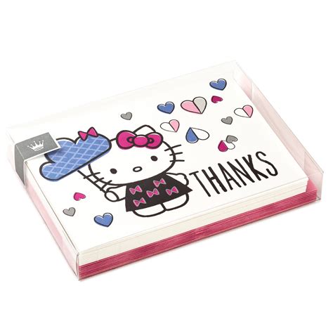 Hallmark Hello Kitty Thank You Cards (10 Cards with Envelopes ...