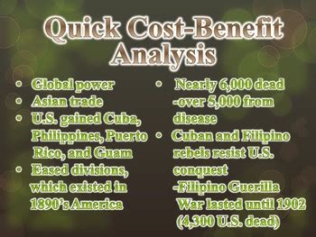 American Imperialism Effects of Spanish-American War PowerPoint (U.S. History)