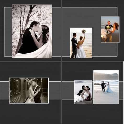 Contemporary #Wedding Album template by Blue Angel #photobooks ...