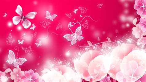 31 Pink Butterfly Wallpapers - Wallpaperboat