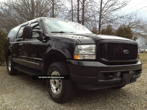 2004 Ford Excursion " Limited " Diesel Black Beauty