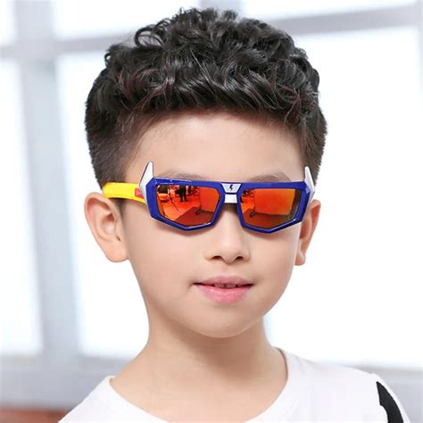 Vazrobe TPE Rubber Foldable Kids Sunglasses Boys Girls Cool Glasses in High Quality Children Boy ...