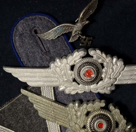 Luftwaffe Insignia Group Of Items | Dealer Lot