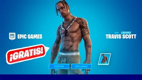 COMO CONSEGUIR LA SKIN DE TRAVIS SCOTT GRATIS -2021- (FÁCIL Y EXCLUSIVO ...