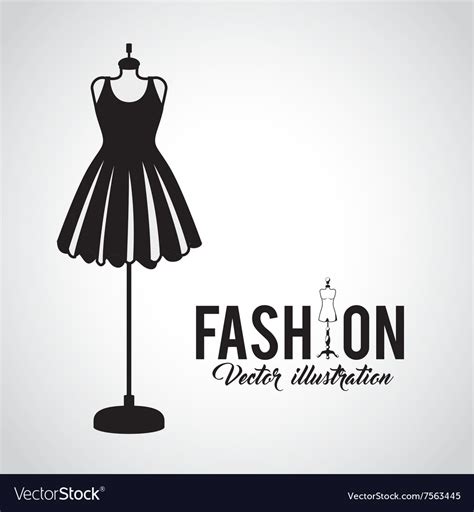 Feminine fashion design Royalty Free Vector Image