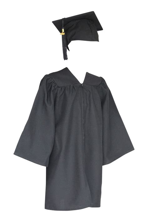 Preschool Cap and Gown – Black Matte | Celtic Graduations