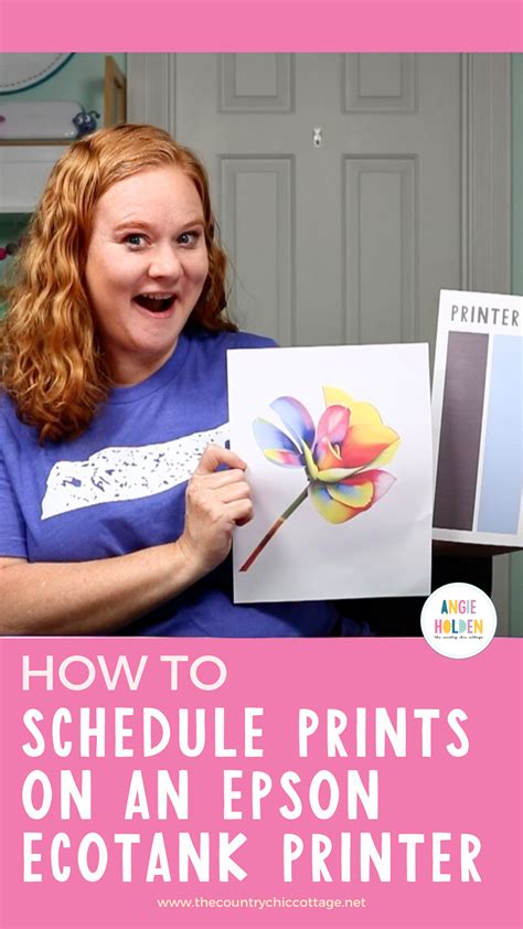 How to Schedule Prints on an Epson EcoTank Printer - DIY Newest