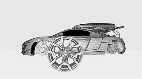 3D Model Audi R8 - TurboSquid 1979935