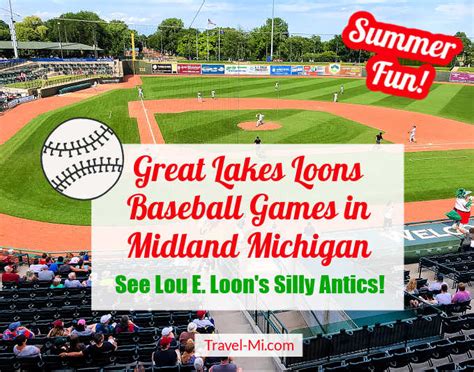 Great Lakes Loons Baseball Games! See Lou E. Loon, Ticket Info, Photos