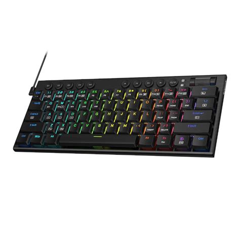 Redragon Noctis 61Key Red Switch Rgb Low Profile Gaming Mechanical ...