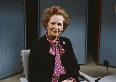 Margaret Thatcher, British Prime Minister 1979–1990