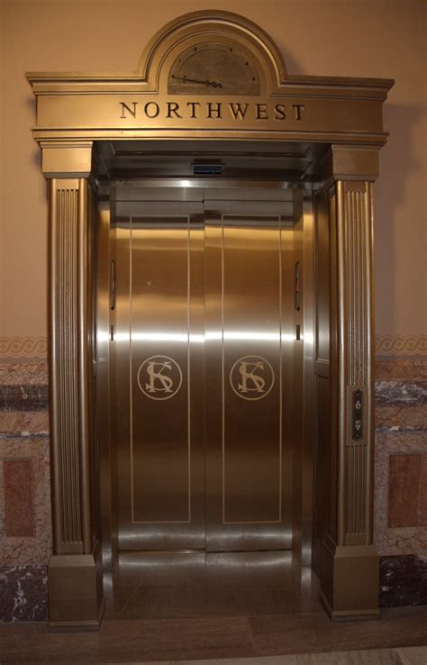 Kansas State Capitol - Online tour - Public Elevators - Kansas Historical Society