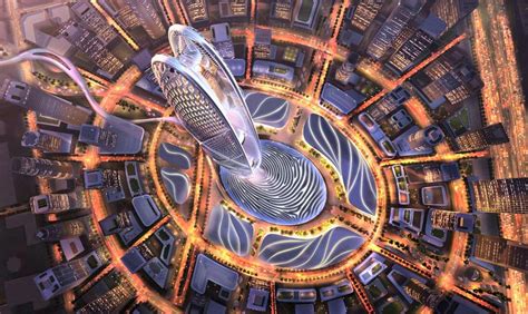 550m oval-shaped Burj Jumeirah tower unveiled for Dubai - Insight, Burj Jumeirah, Dubai Towers ...