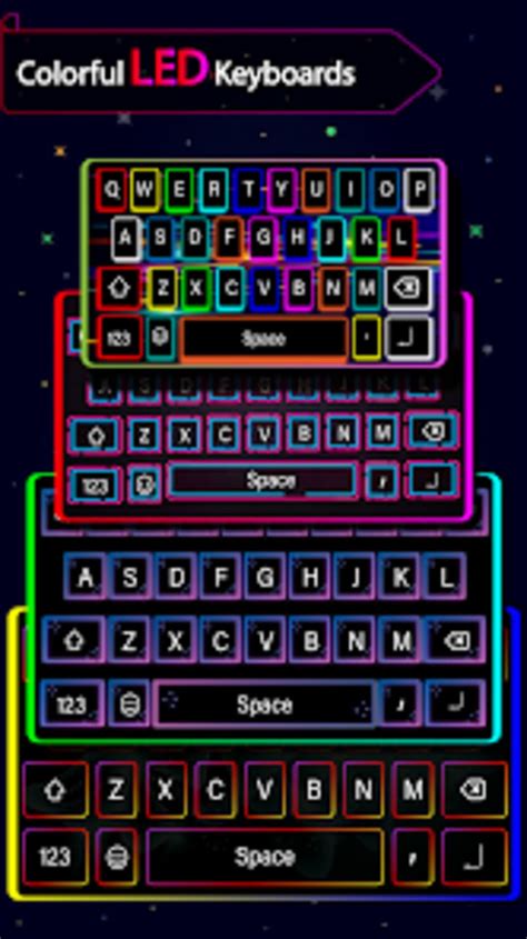 Neon Keyboard LED Keyboard RGB for Android - Download