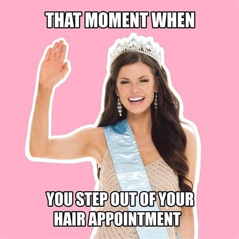 Hairdresser Meme Queen | Playing with hair, Hair appointment, Hairdresser