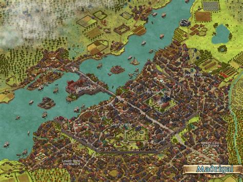 The City of Madrigal : inkarnate | Fantasy world map, Fantasy city map, Fantasy map