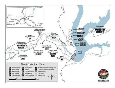 Navajo Lake State Park-San Juan River Spillway via NM-511 - Birding ...