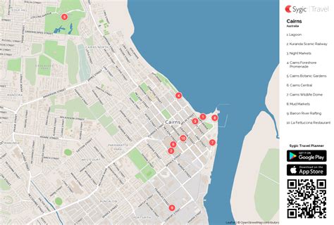 Cairns Printable Tourist Map | Tripomatic