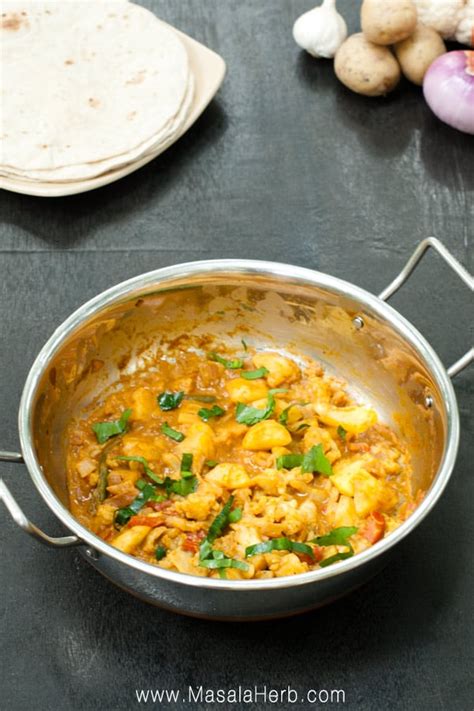 Aloo Gobi Masala — Potato Cauliflower Curry Recipe