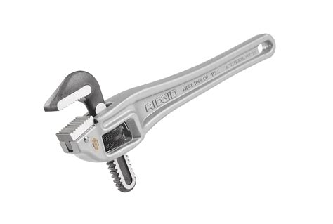 RIDGID 31120 Model 14 Aluminum Offset Pipe Wrench, 14-inch Plumbing ...