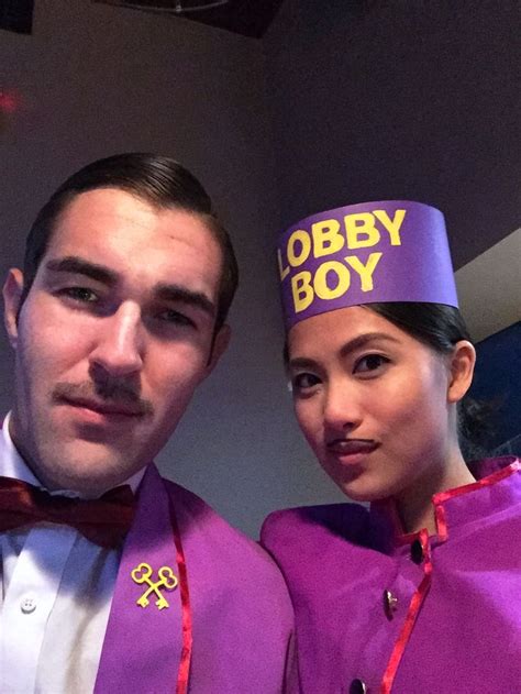 The Grand Budapest Hotel - M. Gustave and Zero Couples Halloween Costume | Couple halloween ...