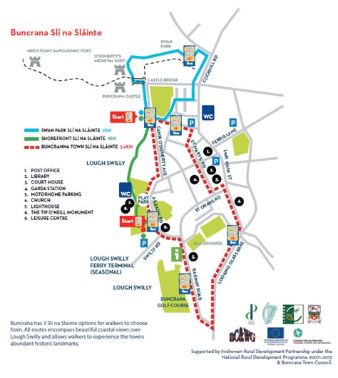 Irish Heart Buncrana Slí Route - Donegal - Irish Heart