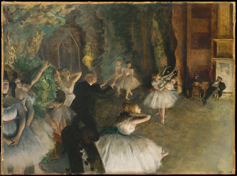 Edgar Degas | The Rehearsal of the Ballet Onstage | The Metropolitan Museum of Art