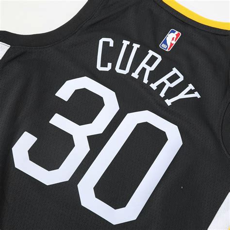 Stephen Curry #30 Nike Statement Edition Youth Swingman Jersey Black ...