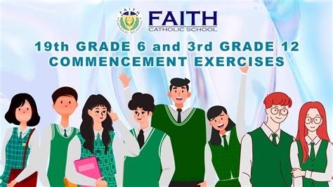 FAITH CATHOLIC SCHOOL 19th Grade 6 and 3rd Grade 12 Commencement Exercises - YouTube