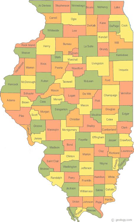 Map of Illinois