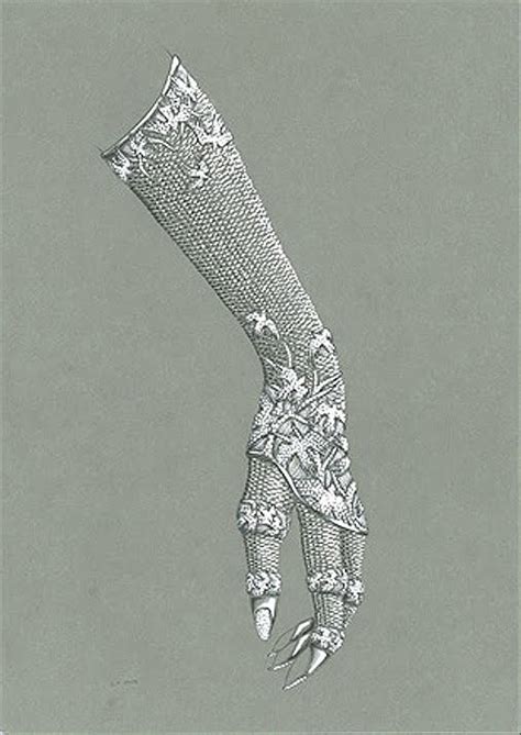 If It's Hip, It's Here (Archives): 18k White Gold Diamond Glove By Daphne Guinness and Jeweller ...