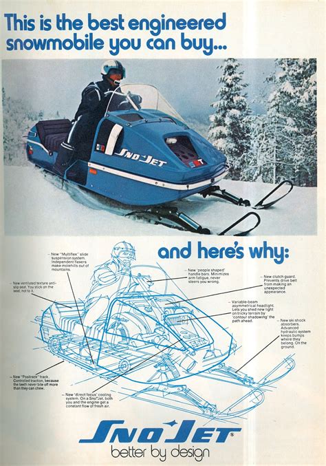 CLASSIC SNOWMOBILES OF THE PAST: 1972 SNO-JET SNOWMOBILE