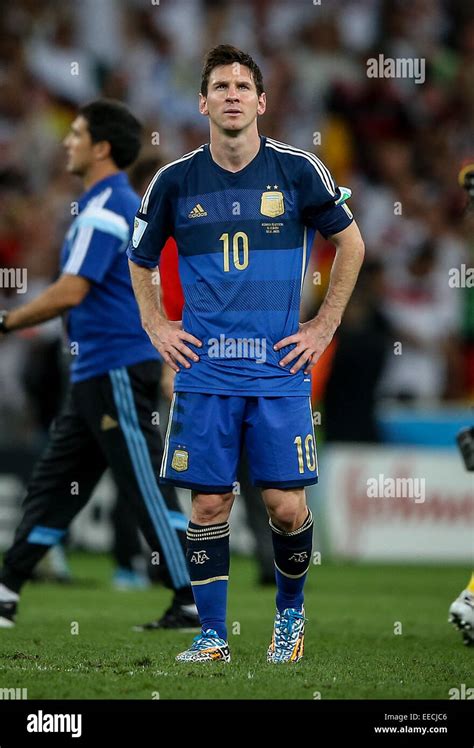 2014 FIFA World Cup Final - Germany (0) v (0) Argentina (1-0 AET), held at the Maracana Stadium ...