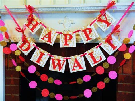 Diwali Decorations Happy Diwali Banner Festival of lights | Etsy