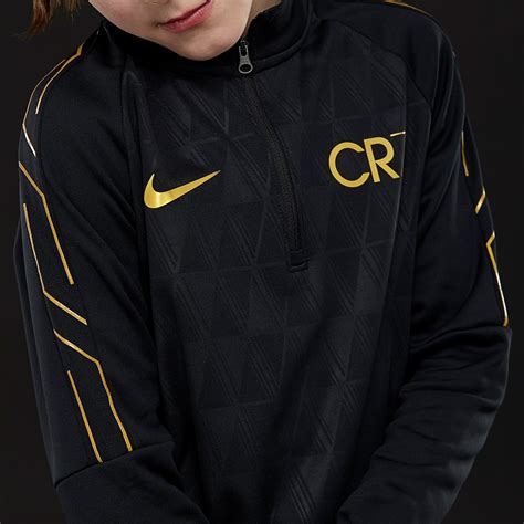 Nike CR7 Boy Dry Academy Drill Top - Boys Clothing - Jackets - Black ...