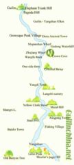 Li River Map - guilin china • mappery