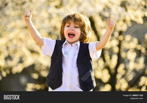 Excited Kid. Adorable Image & Photo (Free Trial) | Bigstock