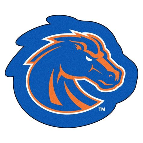 FanMats® 8314 - Boise State University 36" x 48" Mascot Floor Mat with ...