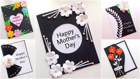 5 Easy & Beautiful Mother's Day Card / Mother's Day Card Easy ...