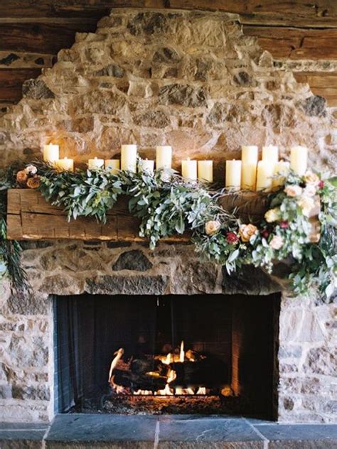 22 Cozy Fireplace Décor Ideas For Your Big Day - Weddingomania